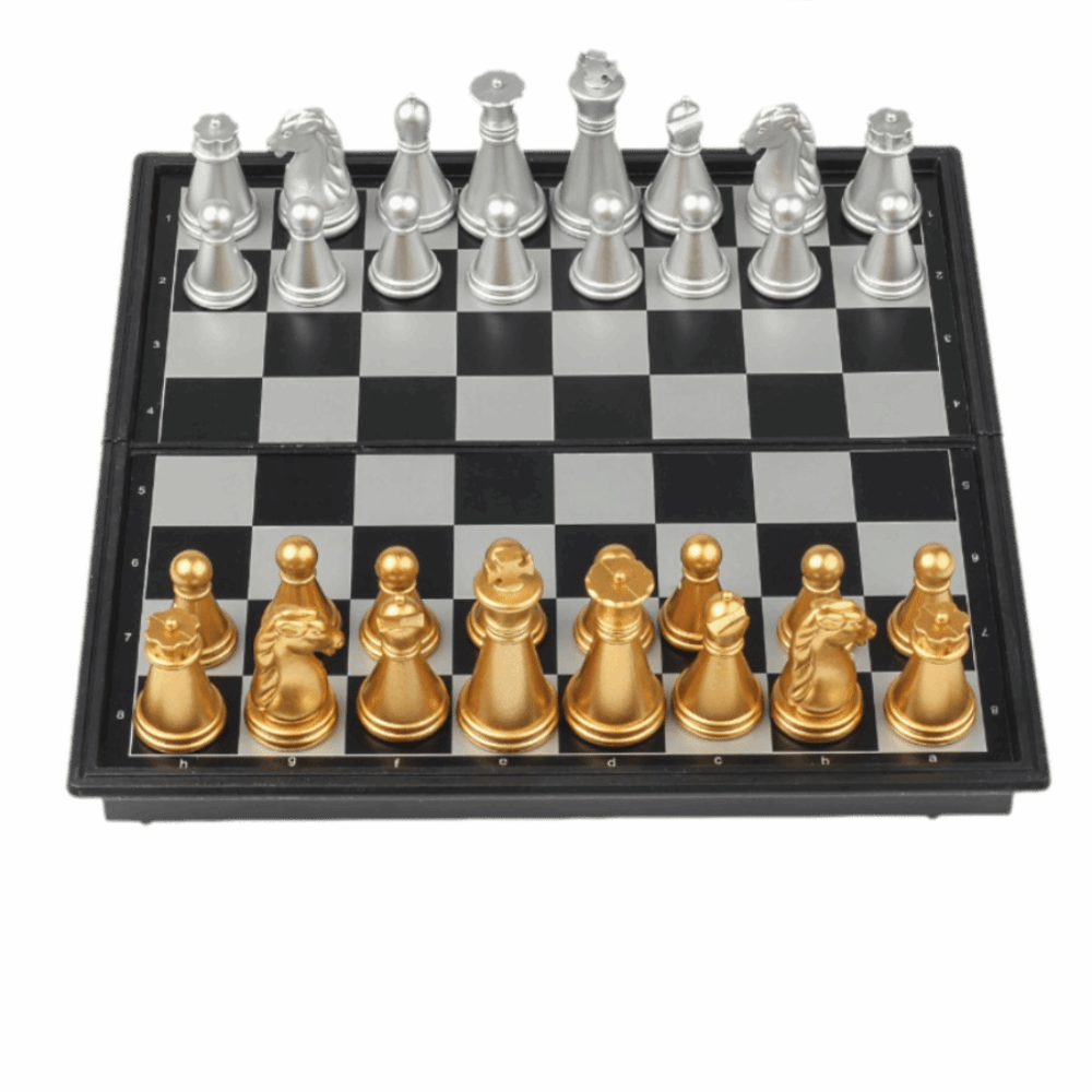 Pocket Size Gold Silver Mini C - Magnetic Travel Chess review and price